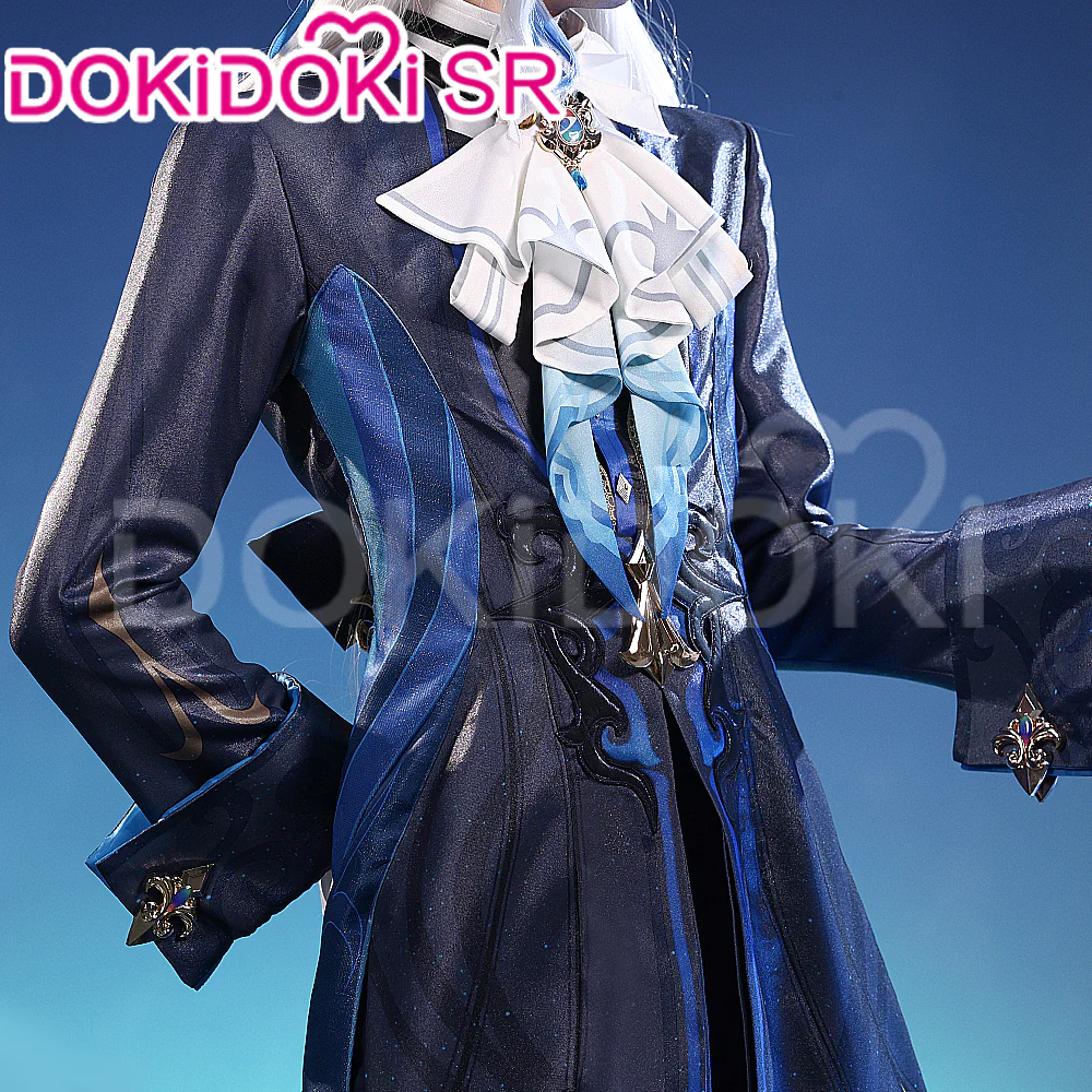 【Ready For Ship】【Size S-2XL】DokiDoki-SR Game Genshin Impact Cosplay Neuvillette Costume / Shoes Fontaine - Image 4