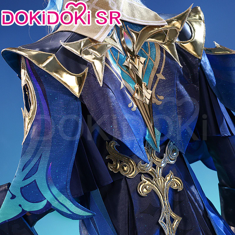 【Ready For Ship】【Size S-2XL】DokiDoki-SR Game Genshin Impact Cosplay Neuvillette Costume / Shoes Fontaine - Image 6