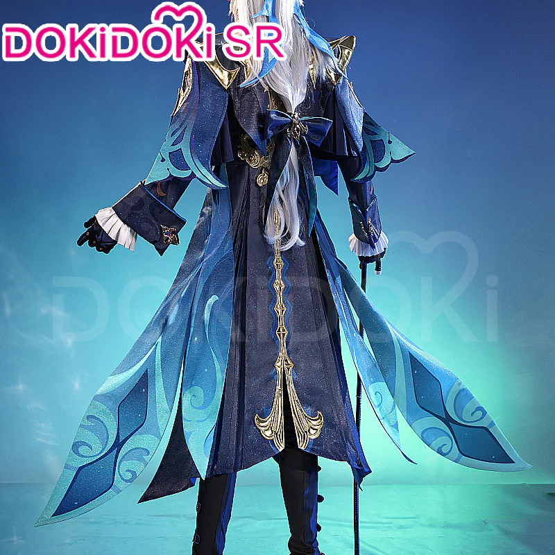 【Ready For Ship】【Size S-2XL】DokiDoki-SR Game Genshin Impact Cosplay Neuvillette Costume / Shoes Fontaine - Image 7