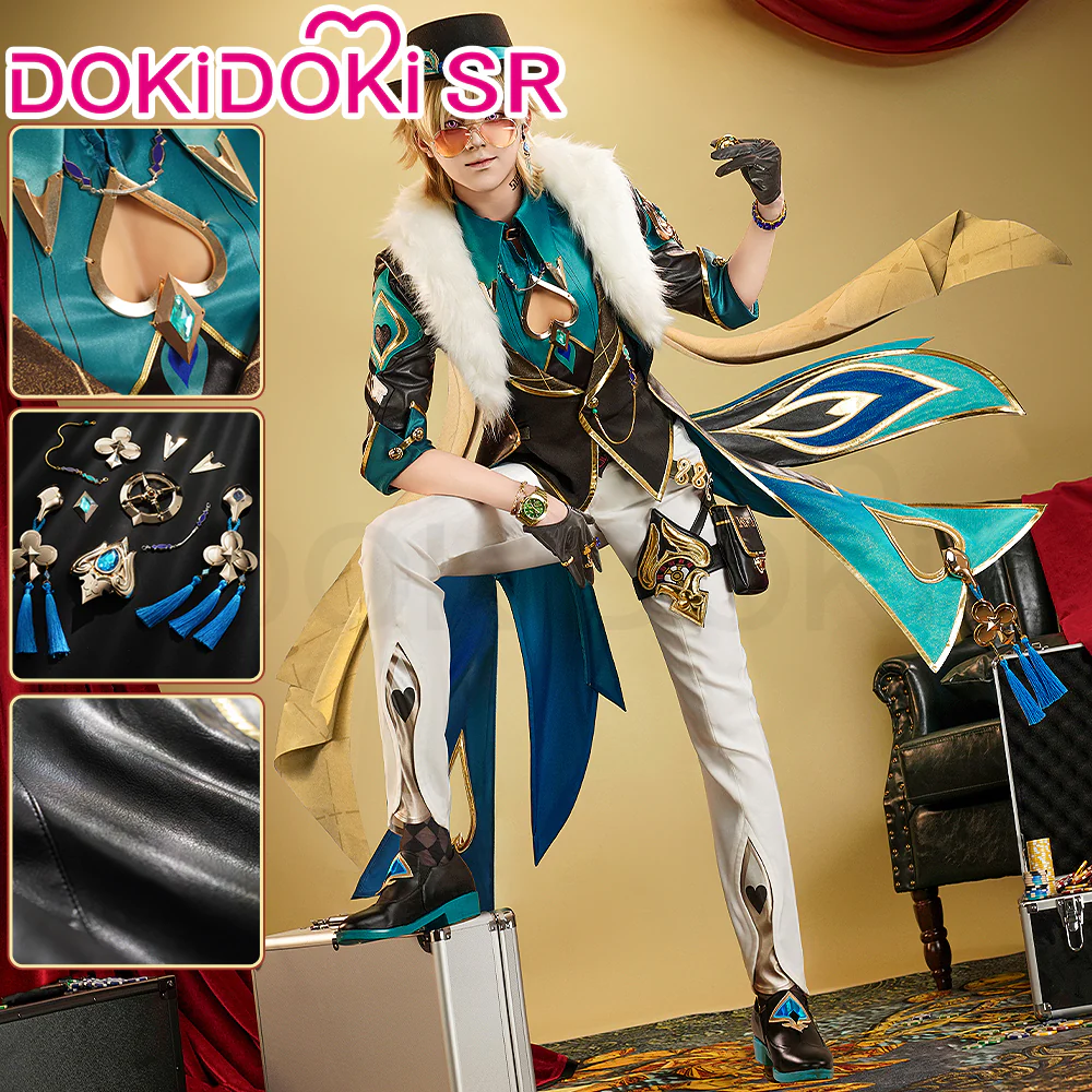 【US/EU LOCAL SHIPPING 】DokiDoki-SR Game Honkai: Star Rail Cosplay Aventurine Costume Shajin - Image 2