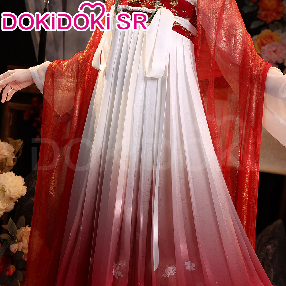 【EU LOCAL SHIPPING 】DokiDoki-SR Anime The Apothecary Diaries Cosplay Maomao Costume / Wig Mao Mao Red Date Dress - Image 4