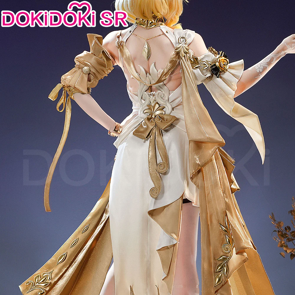 【Ready For Ship】DokiDoki-SR Game Honkai: Star Rail Cosplay Aglaea Costume - Image 3