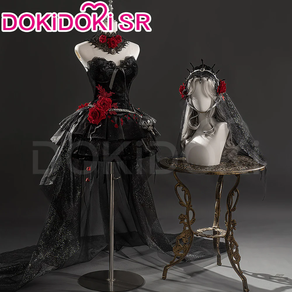 【Costume Ready For Ship】【Last Batch】DokiDoki-SR Game Identity Ⅴ Cosplay Everlasting Night Ada Mesmer Costume / Wig / Shoes Psychologist idv 2.0 ver.