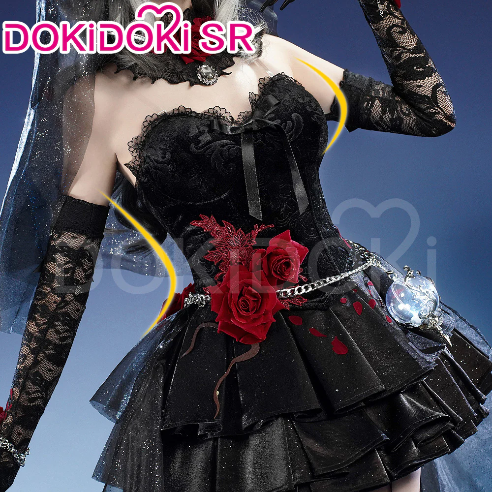 【Costume Ready For Ship】【Last Batch】DokiDoki-SR Game Identity Ⅴ Cosplay Everlasting Night Ada Mesmer Costume / Wig / Shoes Psychologist idv 2.0 ver. - Image 2