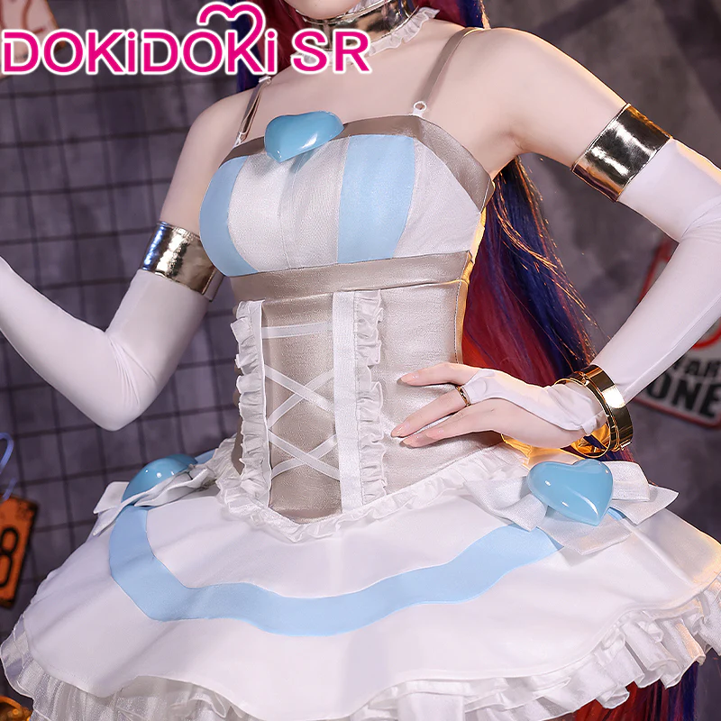 【US/EU LOCAL SHIPPING 】DokiDoki-SR Anime Cosplay Pink / Blue Costume - Image 4