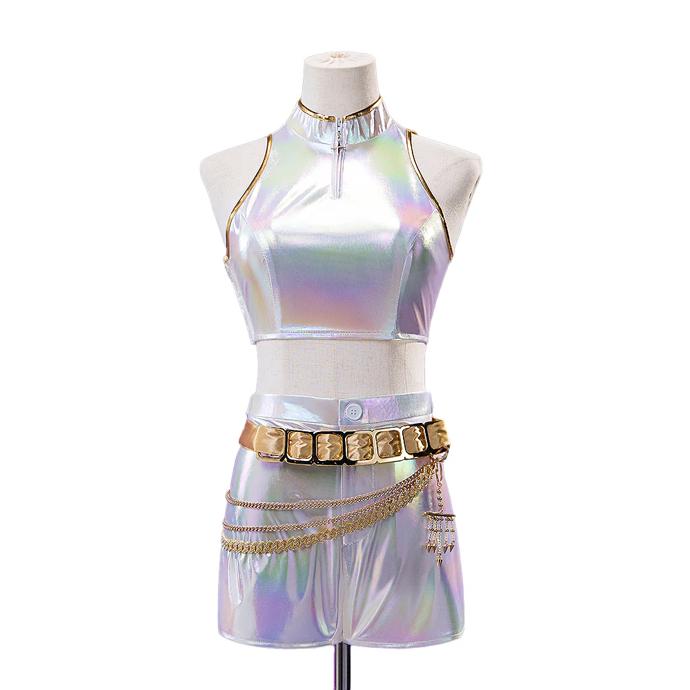 【Partially Ready For Ship】【Size XS-3XL】【Last Batch】DokiDoki-R Movie Anime KPOP KILLER Costume WHITE SERIES - Image 10