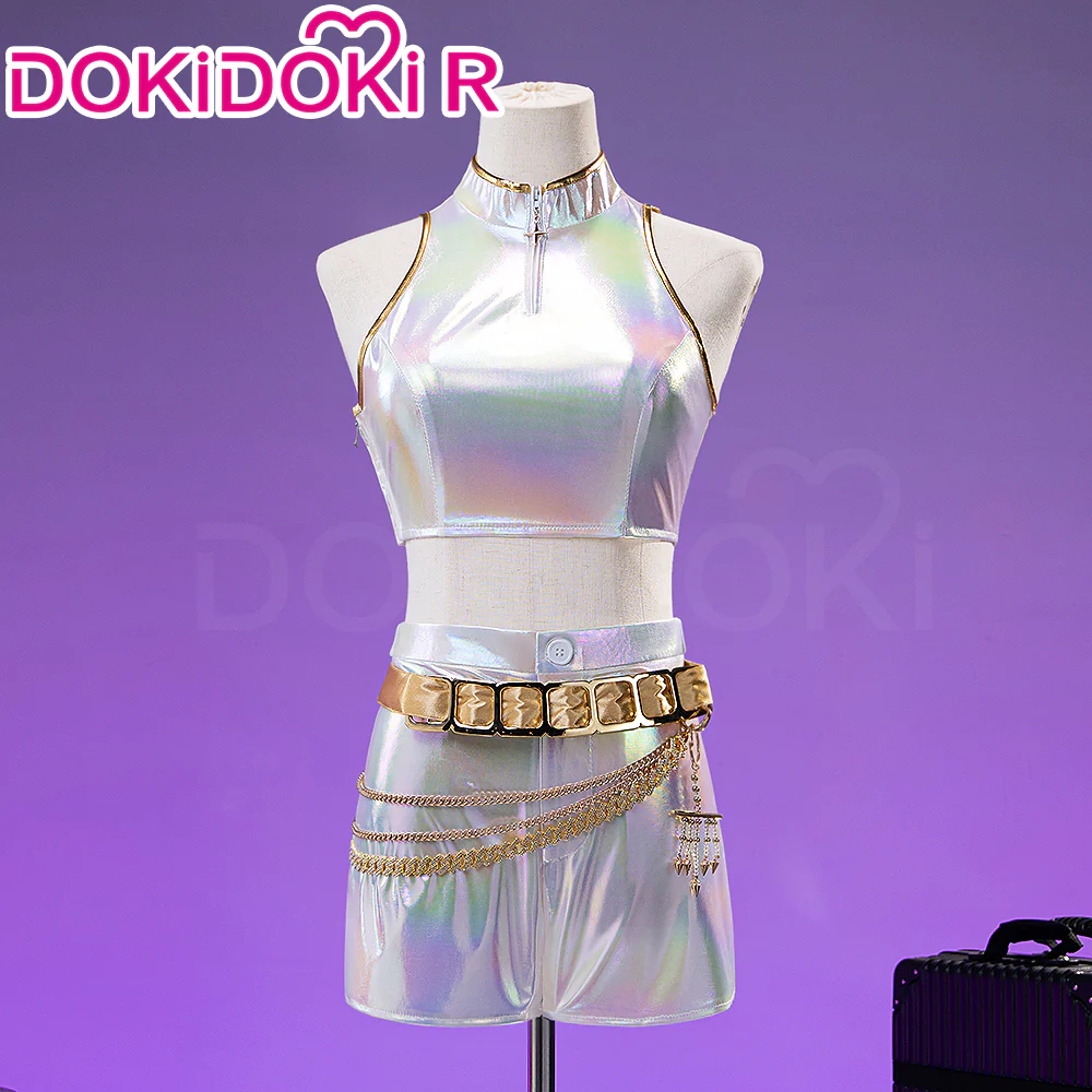 【Partially Ready For Ship】【Size XS-3XL】【Last Batch】DokiDoki-R Movie Anime KPOP KILLER Costume WHITE SERIES - Image 8