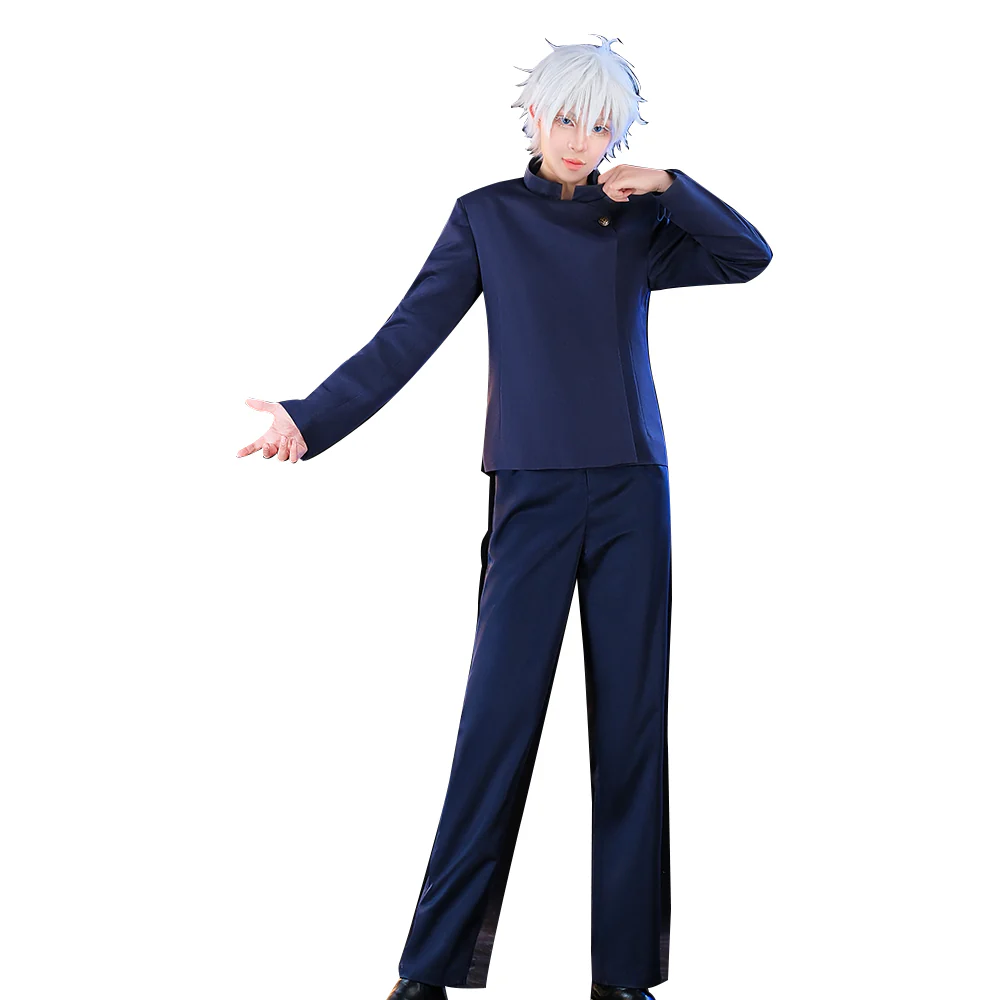 【EU LOCAL SHIPPING 】【Size XS-3XL】Dokidoki-SR Anime Cosplay Costume Blue Uniform Man - Image 5