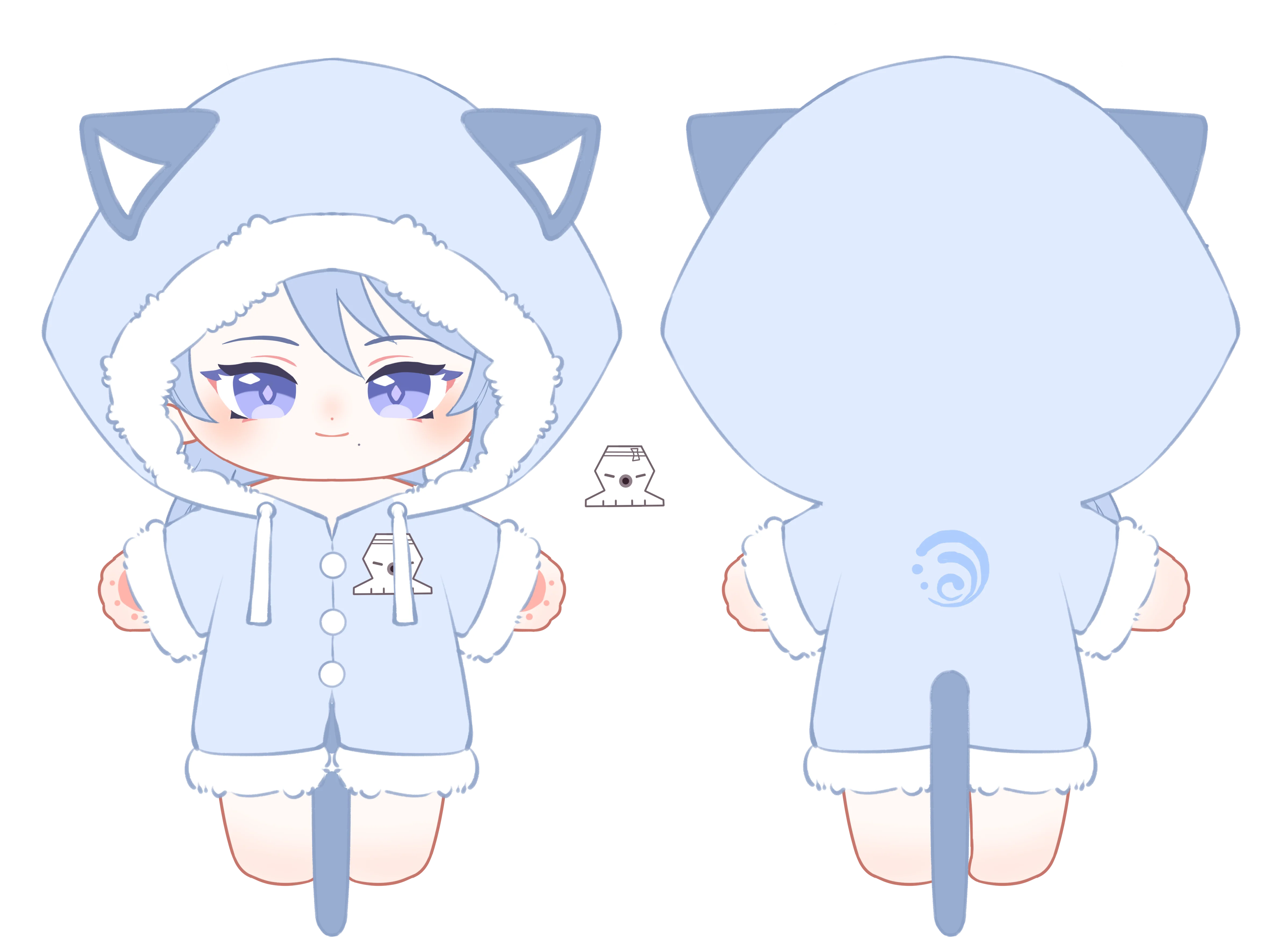 【Ready for ship】Consignment Sales PLUSH WONDERLAND Game Sleeve hidden milk tea Cotton Doll Plush 20CM Plushies FANMADE - Image 10