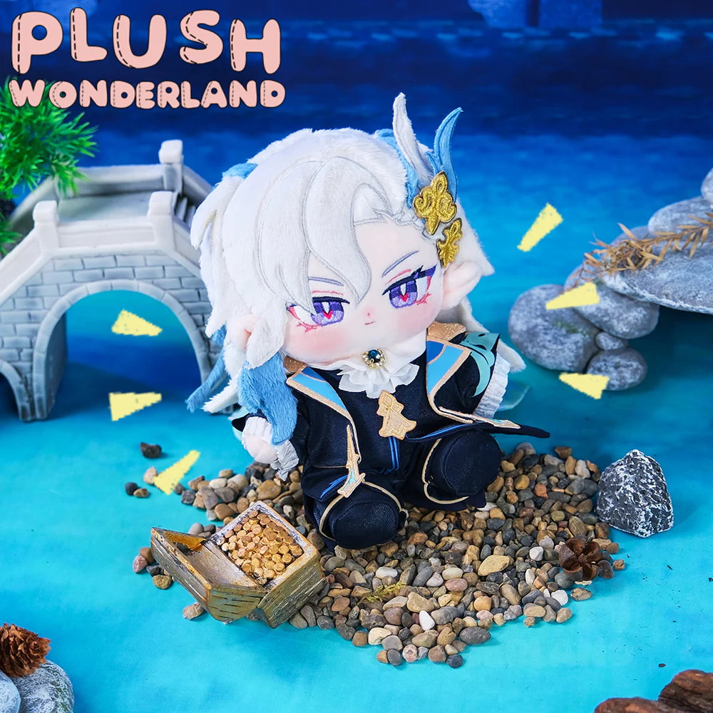 【Ready For Ship】【Consignment Sales】PLUSH WONDERLAND Genshin Impact Neuvillette Plushie FANMADE - Image 4