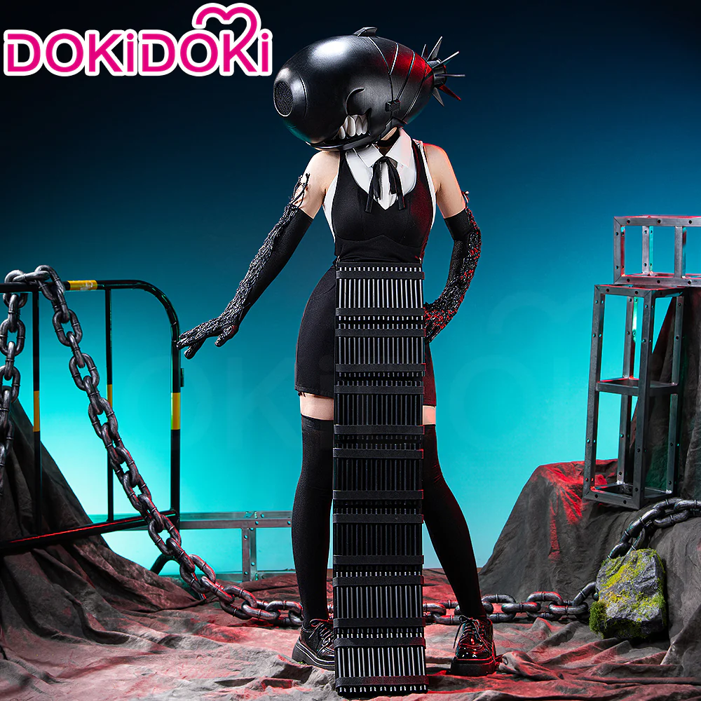 【Partial Ready For Ship】DokiDoki Anime Cosplay Costume Long Gloves / Explosive Placement / Helmet Bomb Devil