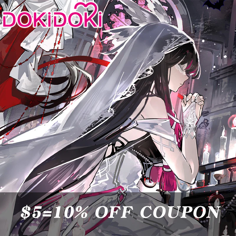 【Poll】$5 Deposit =10% off Coupon DokiDoki Game Genshin Impact Cosplay Columbina Costume Doujin - Image 2