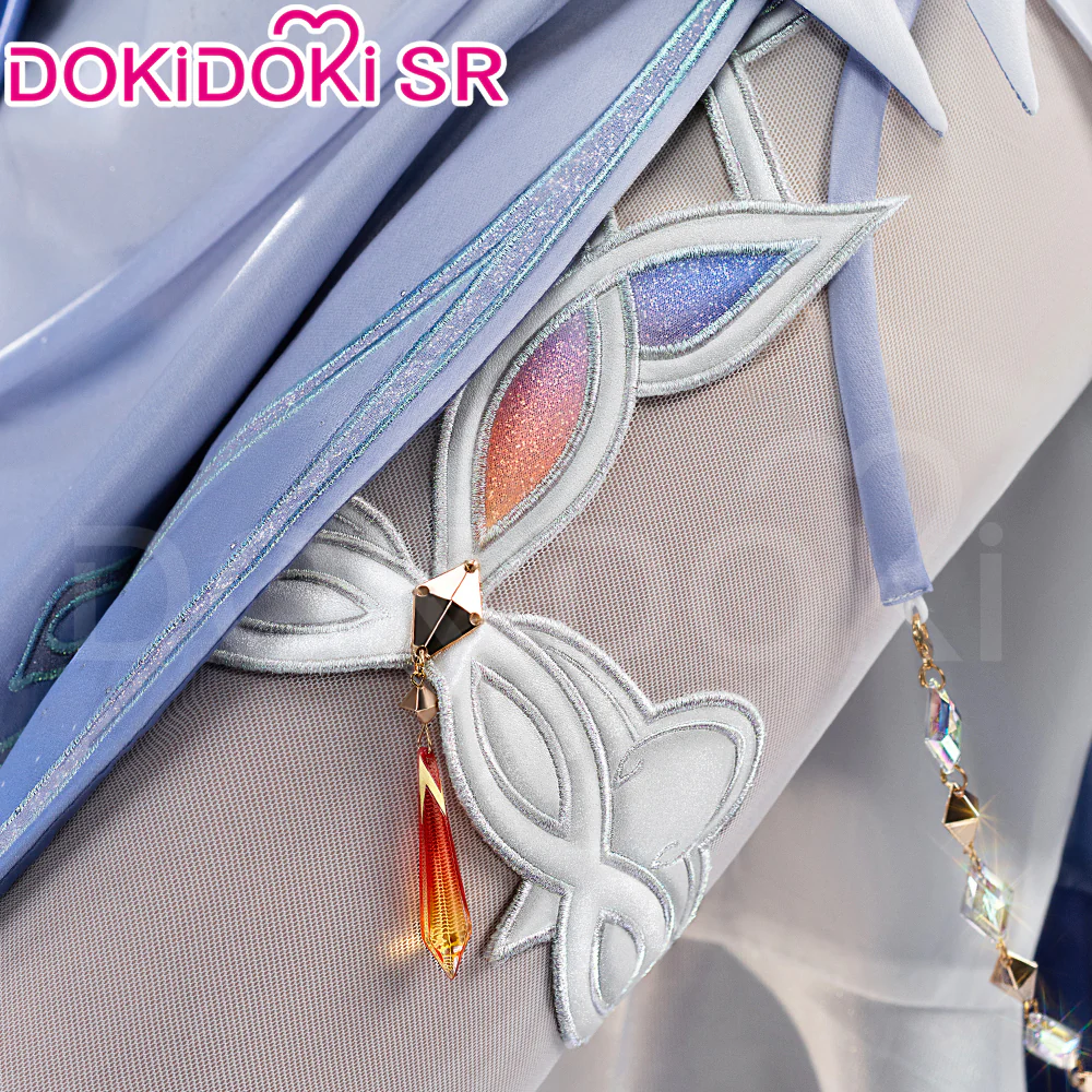 【Confirmed】$5 Deposit =10% OFF Coupon DokiDoki Game Genshin Impact Cosplay Nicole Reeyn Costume Song of the Welkin Moon " N " Nod Krai - Image 3