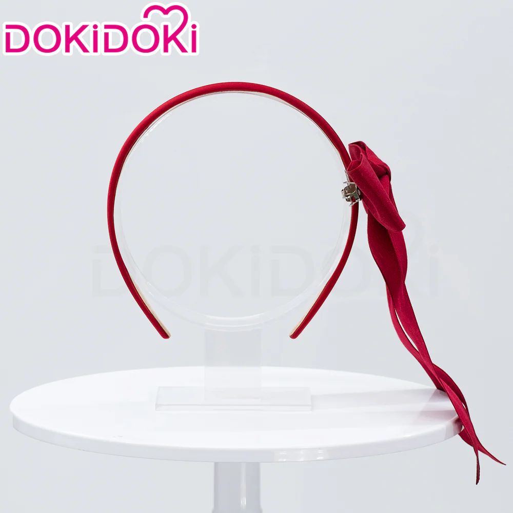 【Ready For Ship】DokiDoki Anime Cosplay Devil Women Black Long Wig / Hiarband Halloween Accessory - Image 7