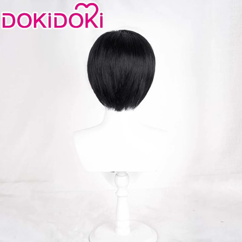 【Ready For Ship】DokiDoki Anime Cosplay Wig Black Short Hair - Image 2