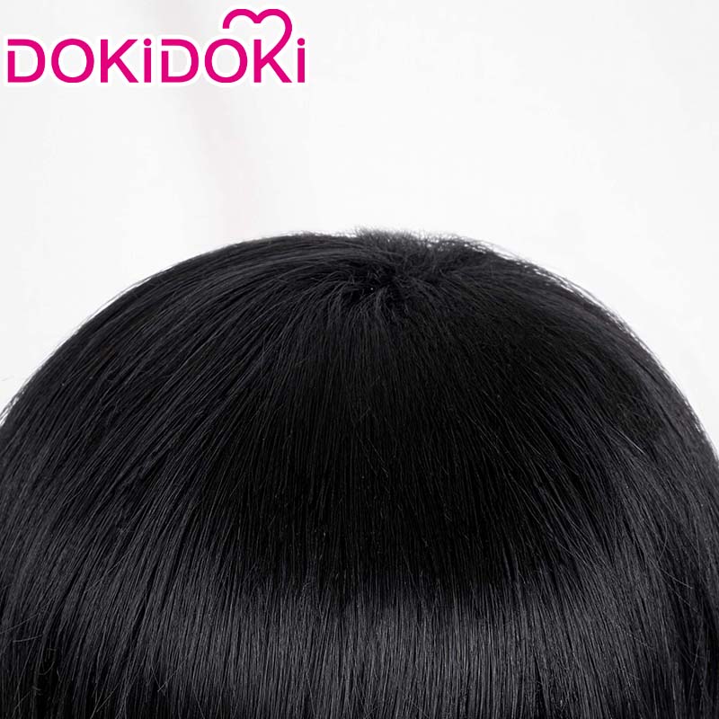 【Ready For Ship】DokiDoki Anime Cosplay Wig Black Short Hair - Image 3