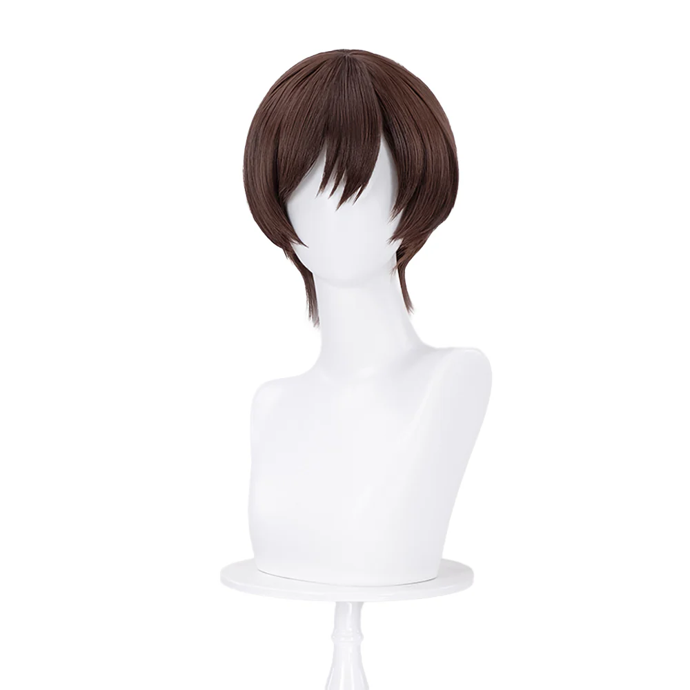 【Ready For Ship】DokiDoki Anime Cosplay Wig Short Brown Girl - Image 7