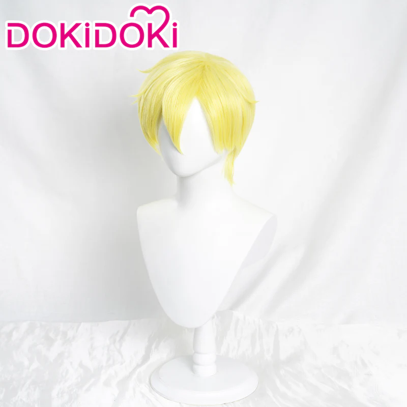 【Ready For Ship】DokiDoki Anime Cosplay Wig Short Yellow / Weft - Image 6