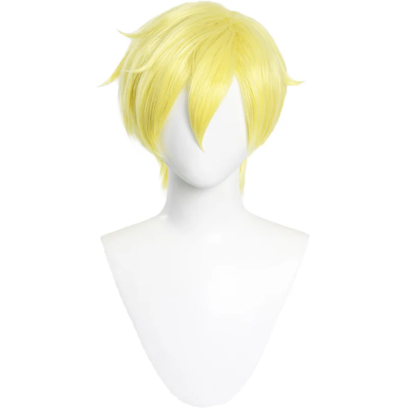 【Ready For Ship】DokiDoki Anime Cosplay Wig Short Yellow / Weft - Image 9