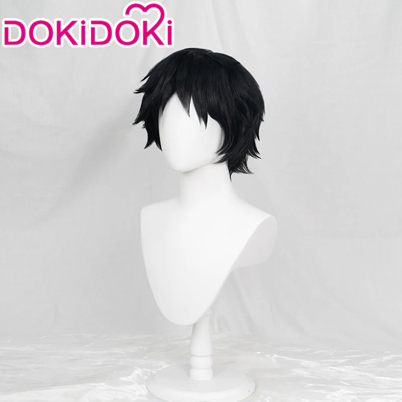 【Ready For Ship】DokiDoki Anime Cosplay Wig / Hat Short Black
