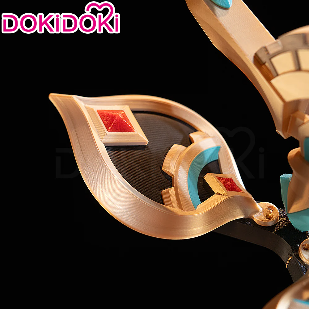 【Partial Ready For Ship】DokiDoki Game Genshin Impact Cosplay Marionette Costume Sandrone Wind-up Key Accessory Prop - Image 3