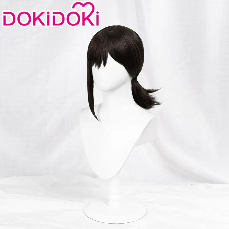 【Ready For Ship】DokiDoki Manga Anime Cosplay Long Black Wig / Hairpin Women - Image 4