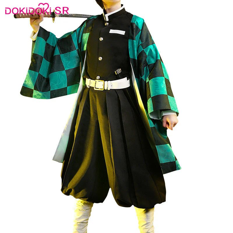 【 Ready For Ship】DokiDoki-SR Anime Cosplay Costume Men Halloween Black Uniform - Image 2