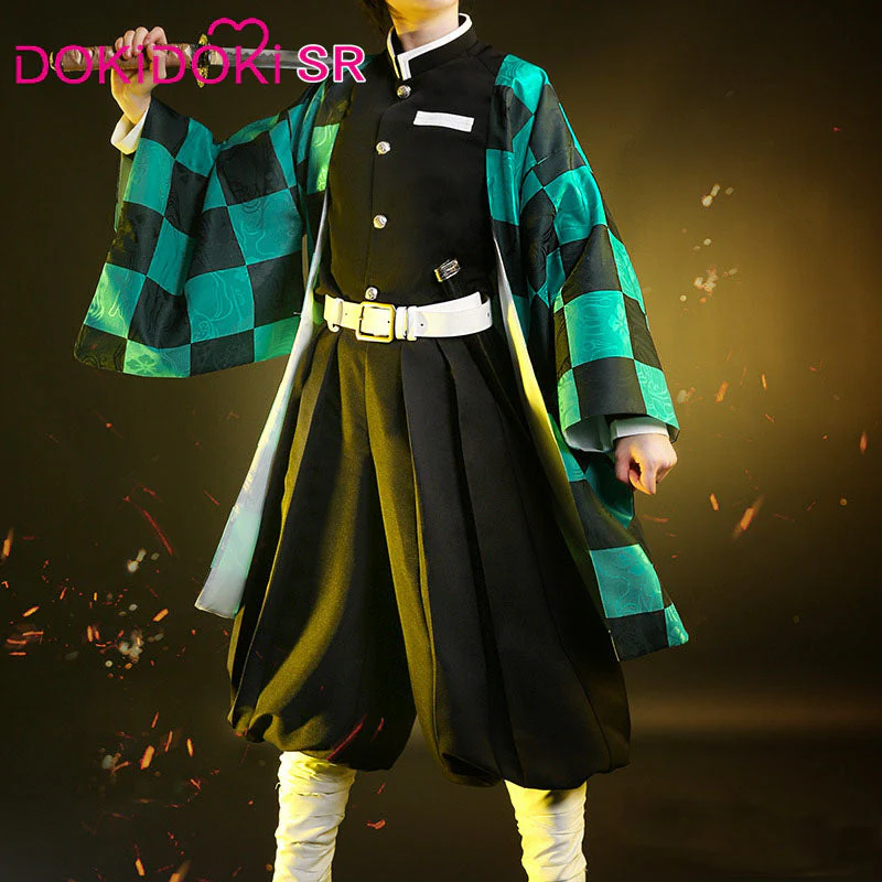 【 Ready For Ship】DokiDoki-SR Anime Cosplay Costume Men Halloween Black Uniform - Image 3