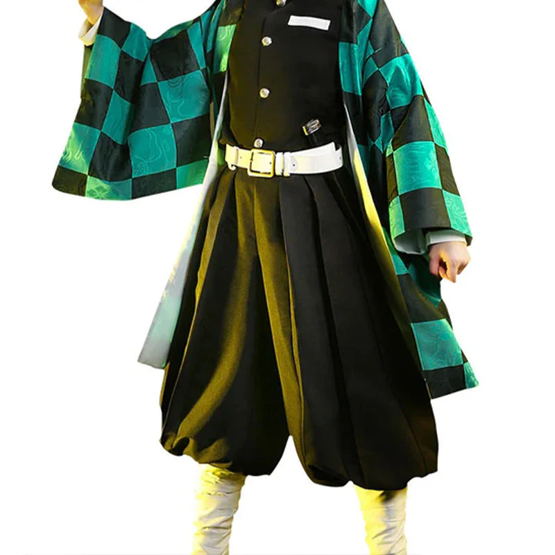 【 Ready For Ship】DokiDoki-SR Anime Cosplay Costume Men Halloween Black Uniform - Image 4