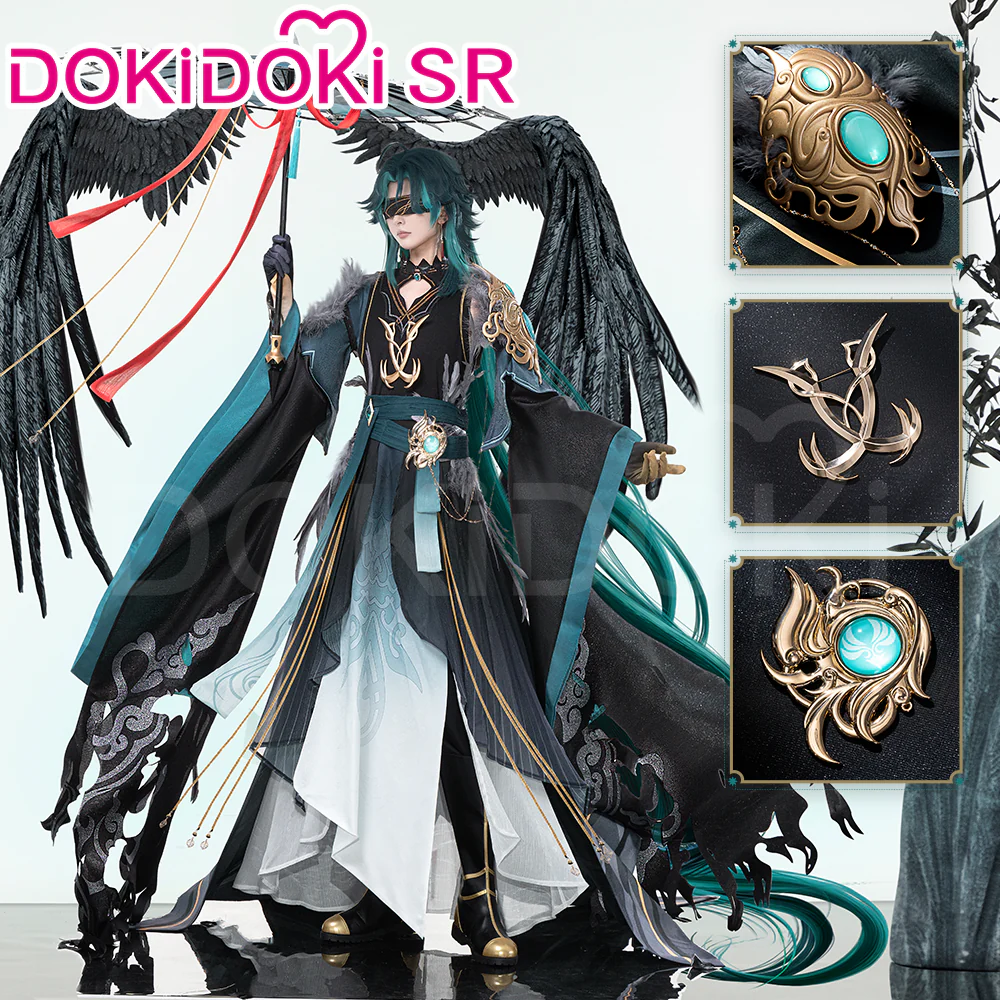 DokiDoki-SR Game Genshin Impact Cosplay Xiao Costume Doujin