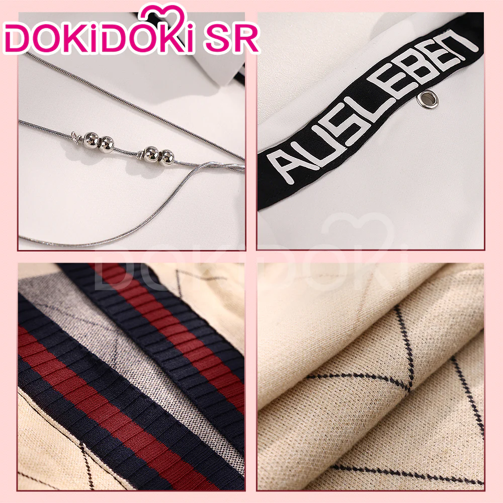 【US/EU LOCAL SHIPPING 】DokiDoki-SR Game Love and Deepspace Cosplay Rafayel Costume Sweater Asymmetrical Romance Casual Wear - Image 5