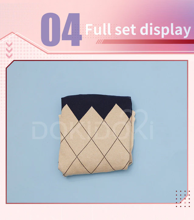 【US/EU LOCAL SHIPPING 】DokiDoki-SR Game Love and Deepspace Cosplay Rafayel Costume Sweater Asymmetrical Romance Casual Wear - Image 7