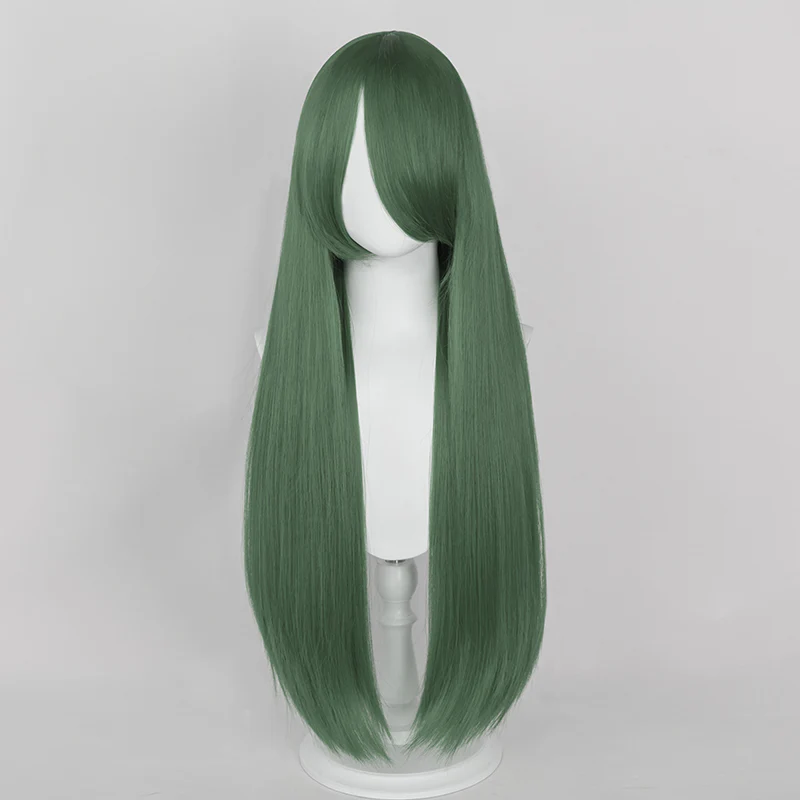 【Last Batch】【Ready For Ship】【Matte Wig】Dokidoki Universal Wig Pink/Red/Blond/Orange/Blue/Green/Purple/White 80 CM Long Straight Wig - Image 7