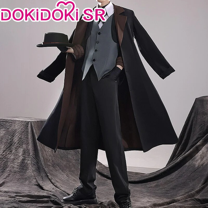【Partially Ready For Ship】【Size L-3XL】DokiDoki-SR Anime Cosplay Costume Uniform Black Suit - Image 6