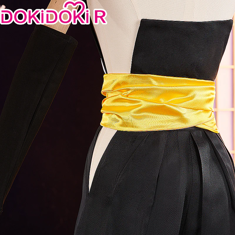 【In Stock】【Size S-2XL】DokiDoki-R Anime Cosplay Costume Halloween Black Yellow - Image 4