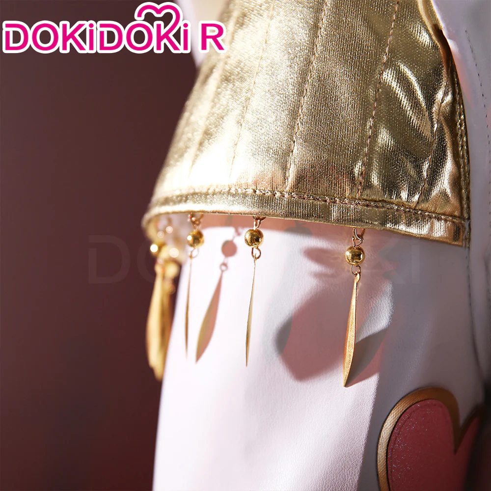 【Size S-2XL】DokiDoki-R Anime Cosplay White Red Heart Costume Valentine’s Day Suit - Image 3