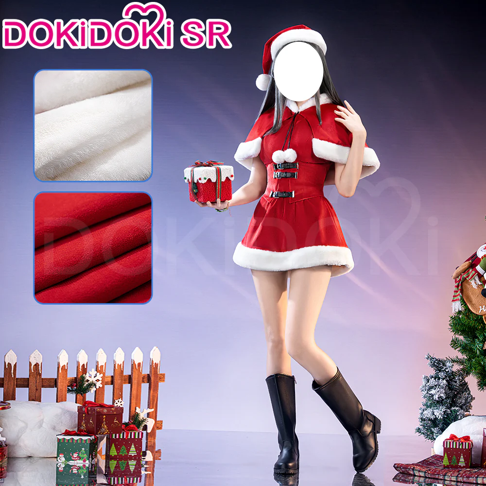 【Ready For Ship】【Size S-3XL】DokiDoki-SR Anime Rascal Does Not Dream Cosplay Iwamizawa Nene Costume Christmas