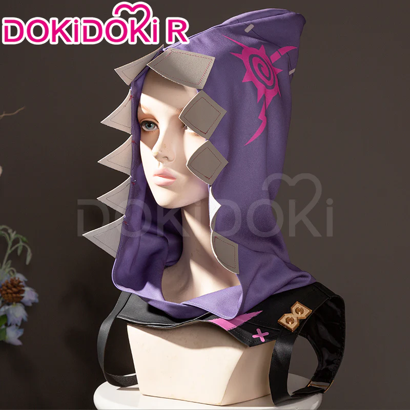 【In Stock】【Size S-2XL】DokiDoki-R Game Cosplay Costume Jinxx Sleeveless / Tattoo Sticker - Image 4