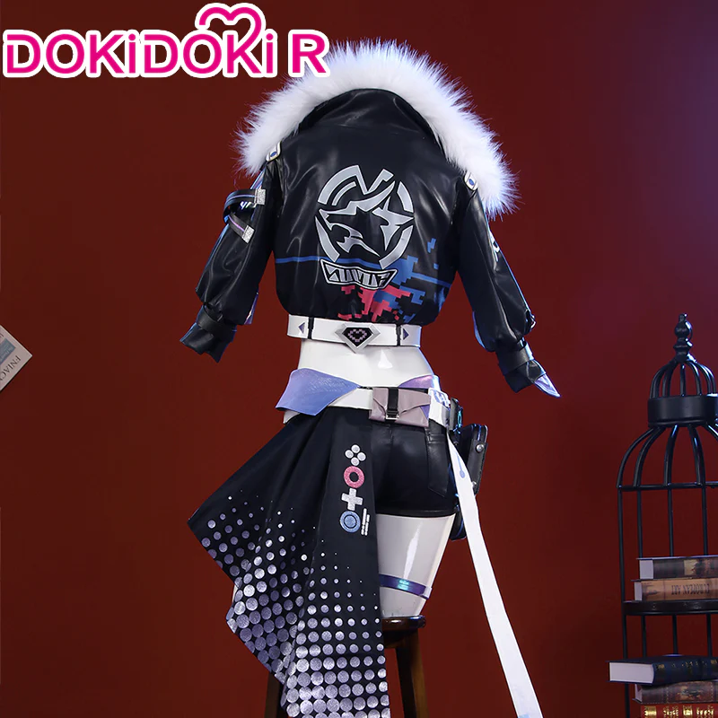【Size S-2XL】DokiDoki-R Game Honkai: Star Rail Cosplay Silver Wolf Costume - Image 2