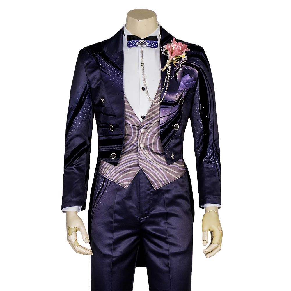 【Size XS-2XL】DokiDoki-R Game Love and Deepspace Cosplay Caleb Costume Daybound Embrace Wayward Wonderland Wedding Dress - Image 2