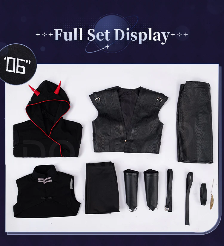 【Partially Ready For Ship】【Size S-2XL】DokiDoki-R Game Love and Deepspace Cosplay Luke / Kieran Costume / Mask - Image 7