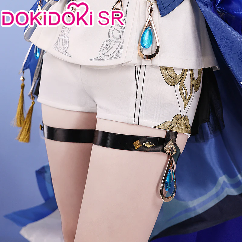【Ready For Ship】【Size S-2XL】DokiDoki-SR Game Genshin Impact Cosplay Fontaine Furina Costume Dark Furina Focalors - Image 7