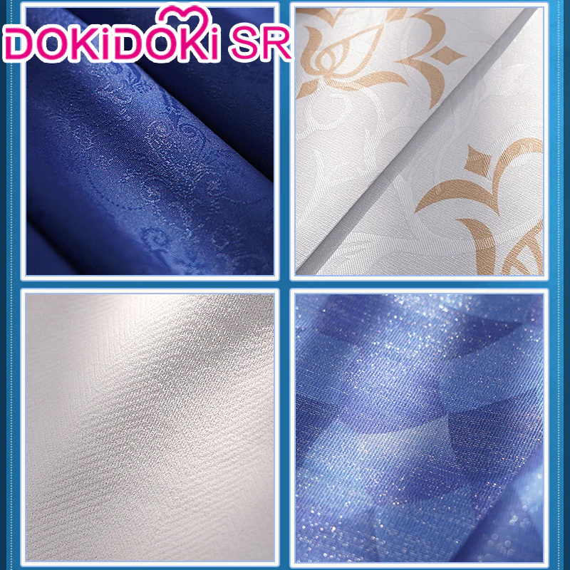 【Ready For Ship】【Size S-2XL】DokiDoki-SR Game Genshin Impact Cosplay Fontaine Furina Costume Dark Furina Focalors - Image 8