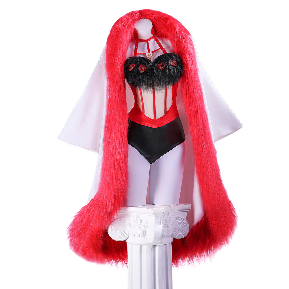 【Size S-3XL】DokiDoki-R Anime Cosplay Costume Valentine Suit White Red - Image 6