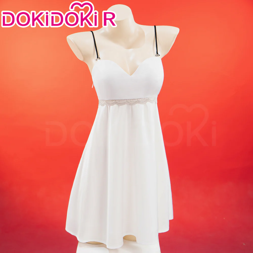 【US LOCAL SHIPPING 】【Last Batch】【Size S-3XL】DokiDoki-R Anime Hell Hotel Cosplay Costume White Pajamas Female - Image 3