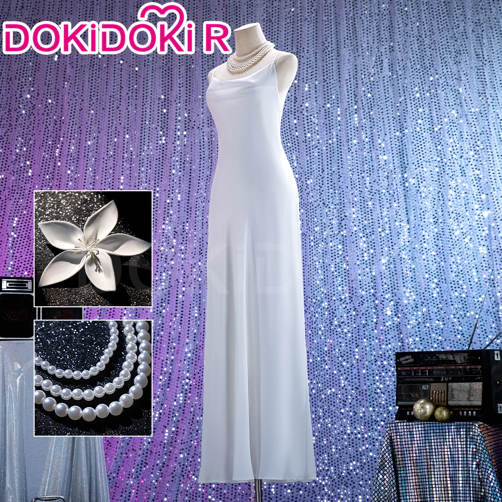 【Ready For Ship】【Size M-3XL】【Last Batch】DokiDoki-R Anime NANA Cosplay Serizawa Layla Costume White Dress Reira - Image 2