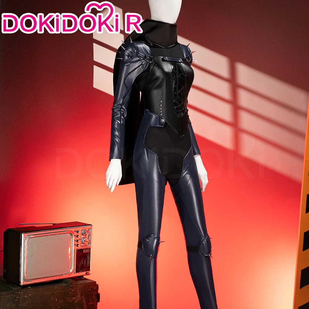 【Size S-3XL】DokiDoki-R Anime Tight Black Combat Uniform Coetume - Image 2