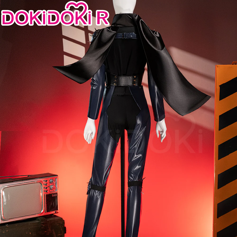 【Size S-3XL】DokiDoki-R Anime Tight Black Combat Uniform Coetume - Image 3