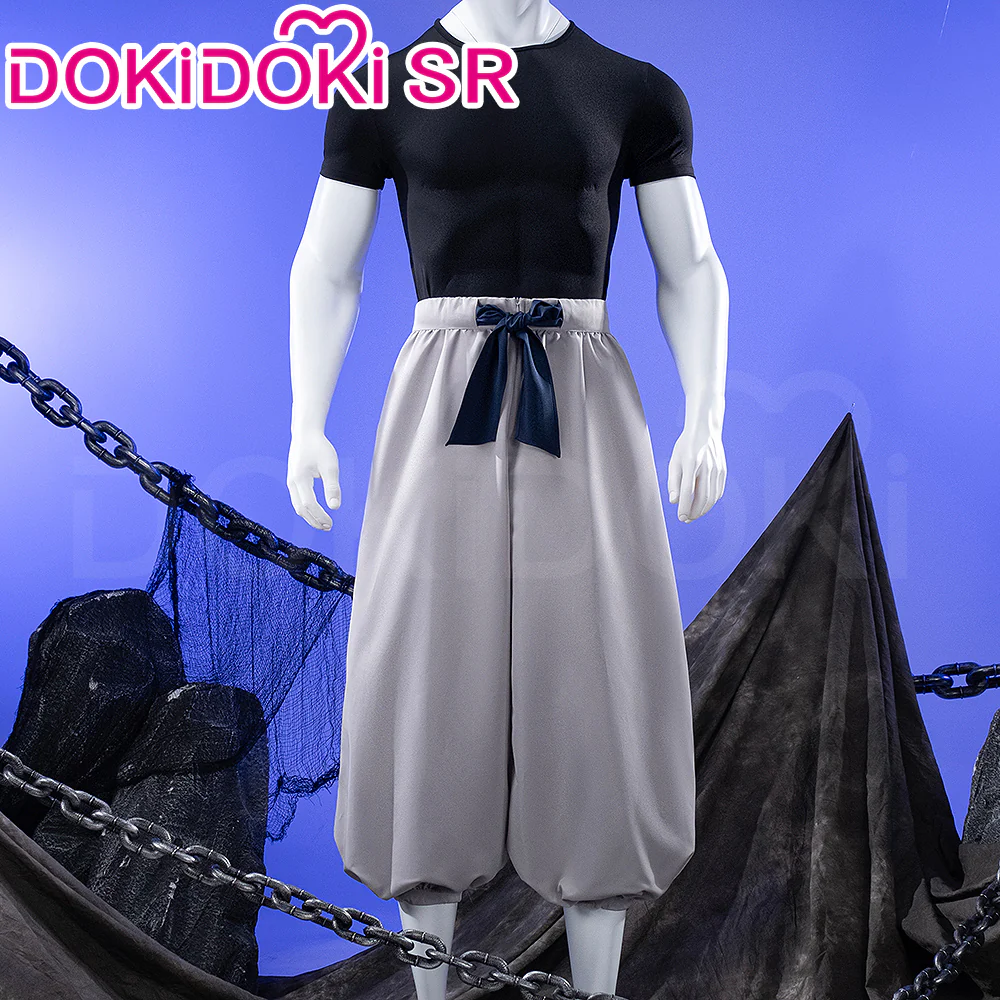 【Partially Ready For Ship】【Size S-3XL】DokiDoki-SR Anime Cosplay Black Grey Costume Men - Image 2