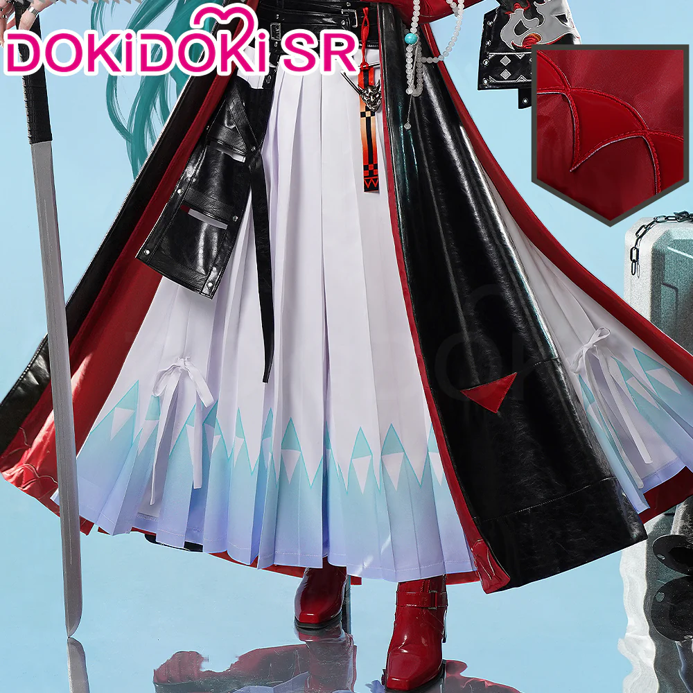 【Size S-XL】DokiDoki-SR Game Arknights Cosplay Hoshiguma the Breacher Costume - Image 4